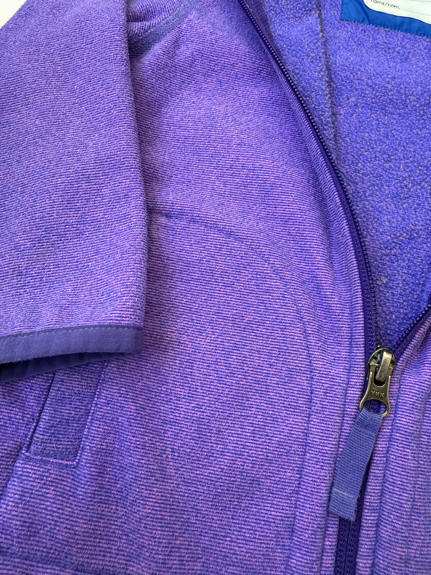 MEC Purple Zip Up Fleece Sweater (3T)