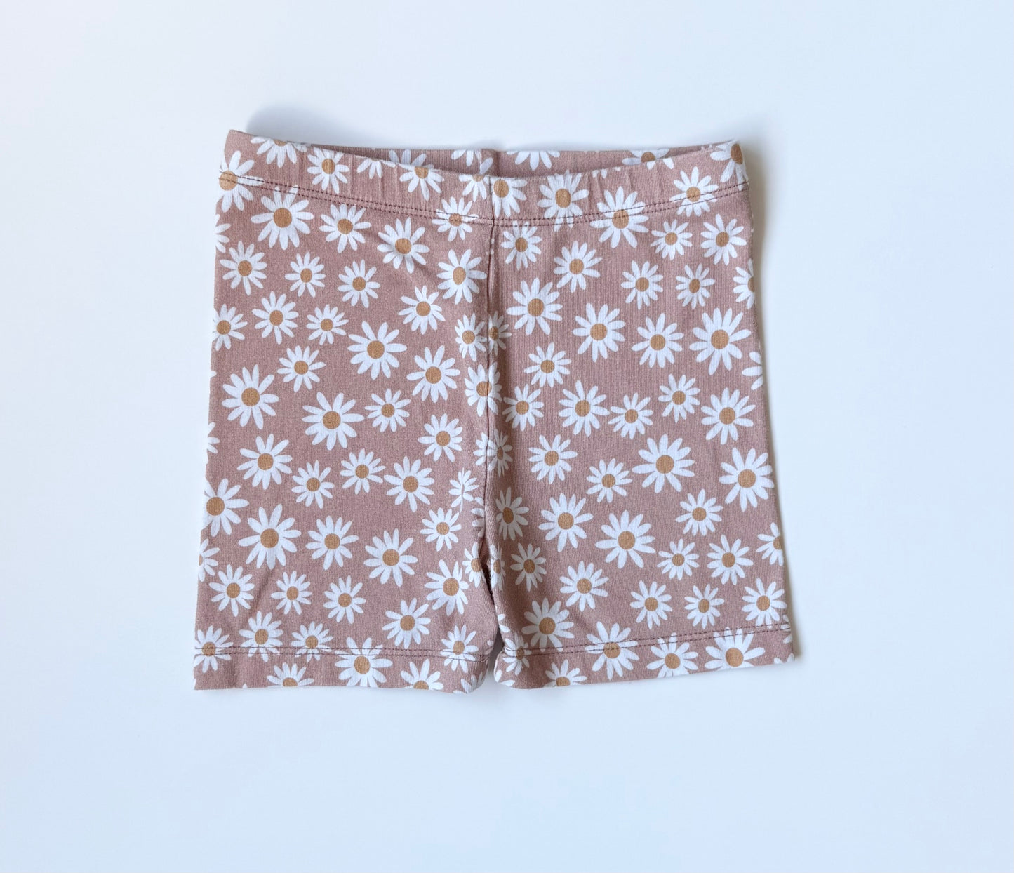 Lou & Bear Pink Daisy Biker Shorts (1/2 Years)