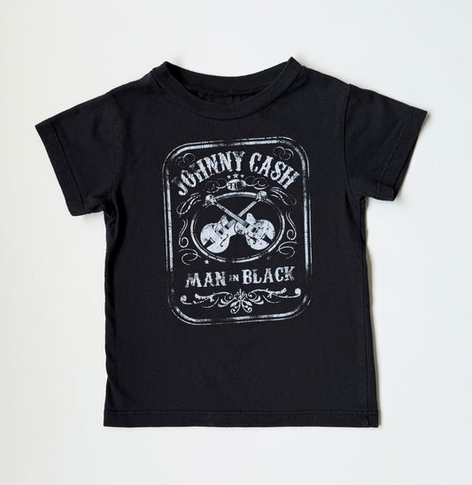 Casu Black “Johnny Cash Man in Black” T-Shirt (4T)