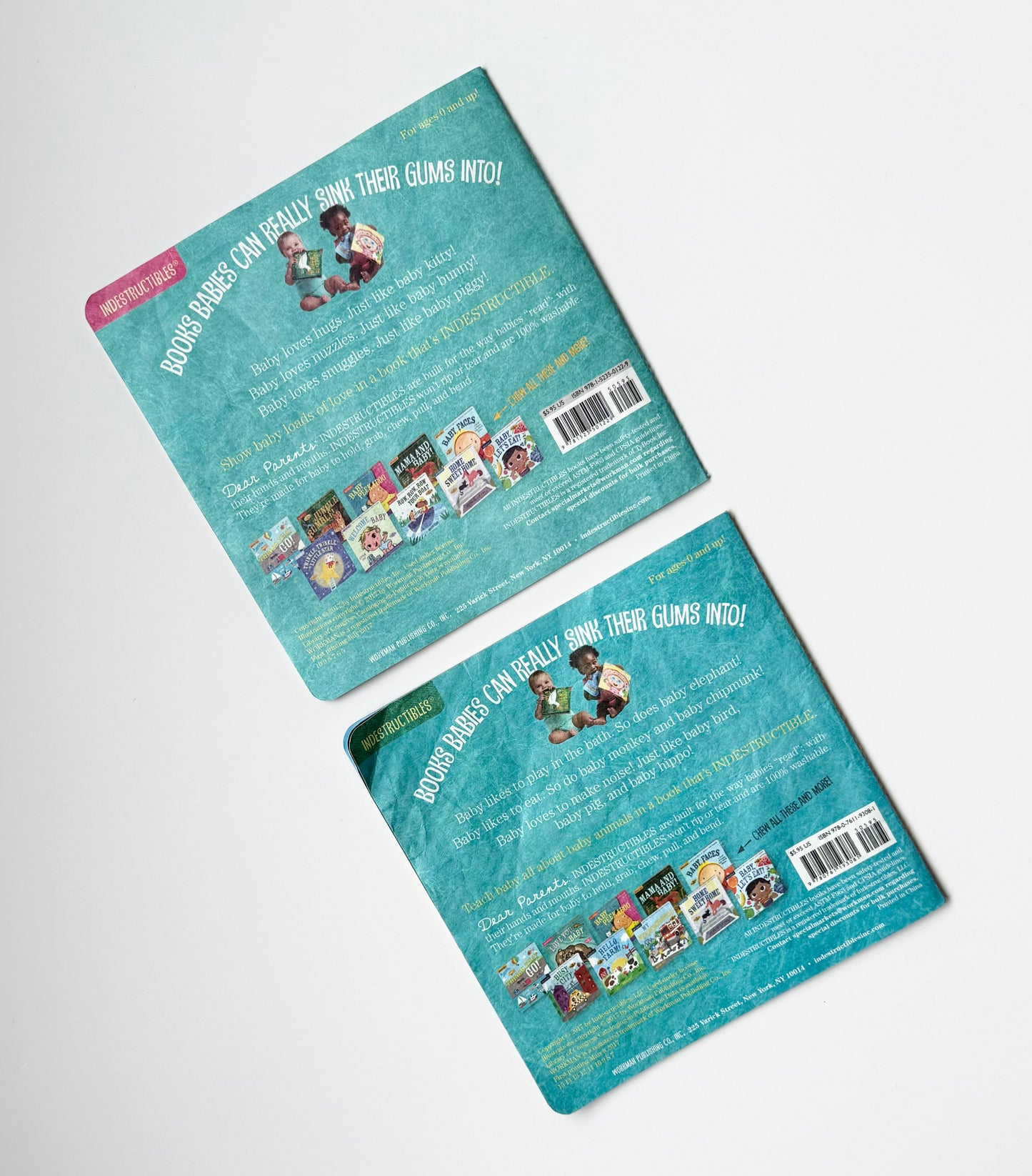 Indestructibles Rip Proof Book Bundle