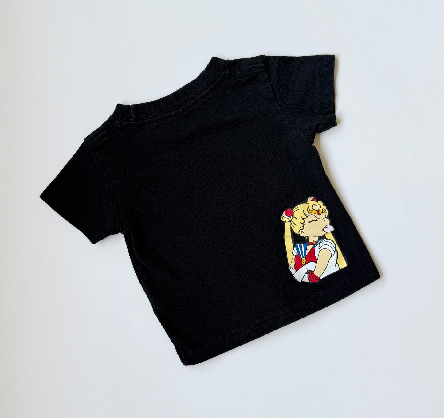 Sailor Moon Black T-Shirt (12 Months)