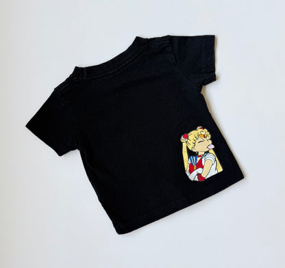 Sailor Moon Black T-Shirt (12 Months)