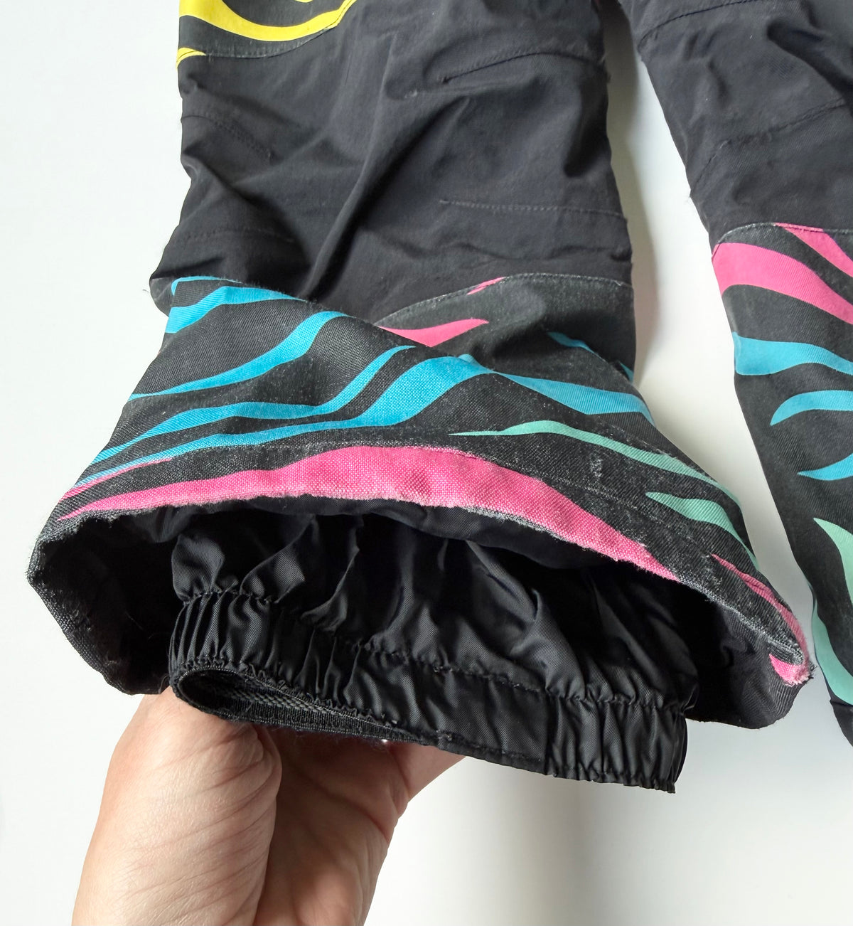 Burton Black & Colorful Stripes One Piece Snowsuit (2 Years)
