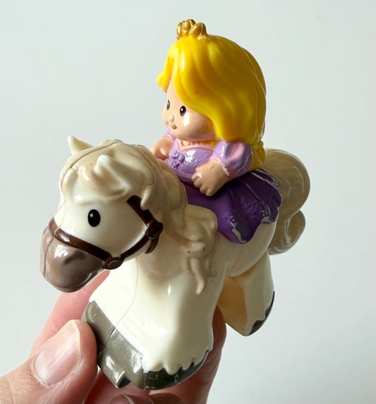 Fisher-Price Little People Disney Princess Klip Klop Rapunzel Horse #1