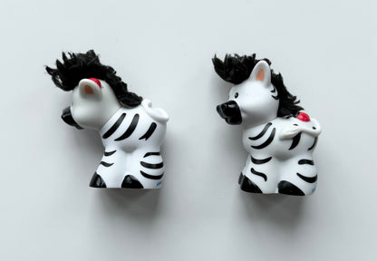 Fisher-Price Little People Fabric Zebra Figurine Bundle