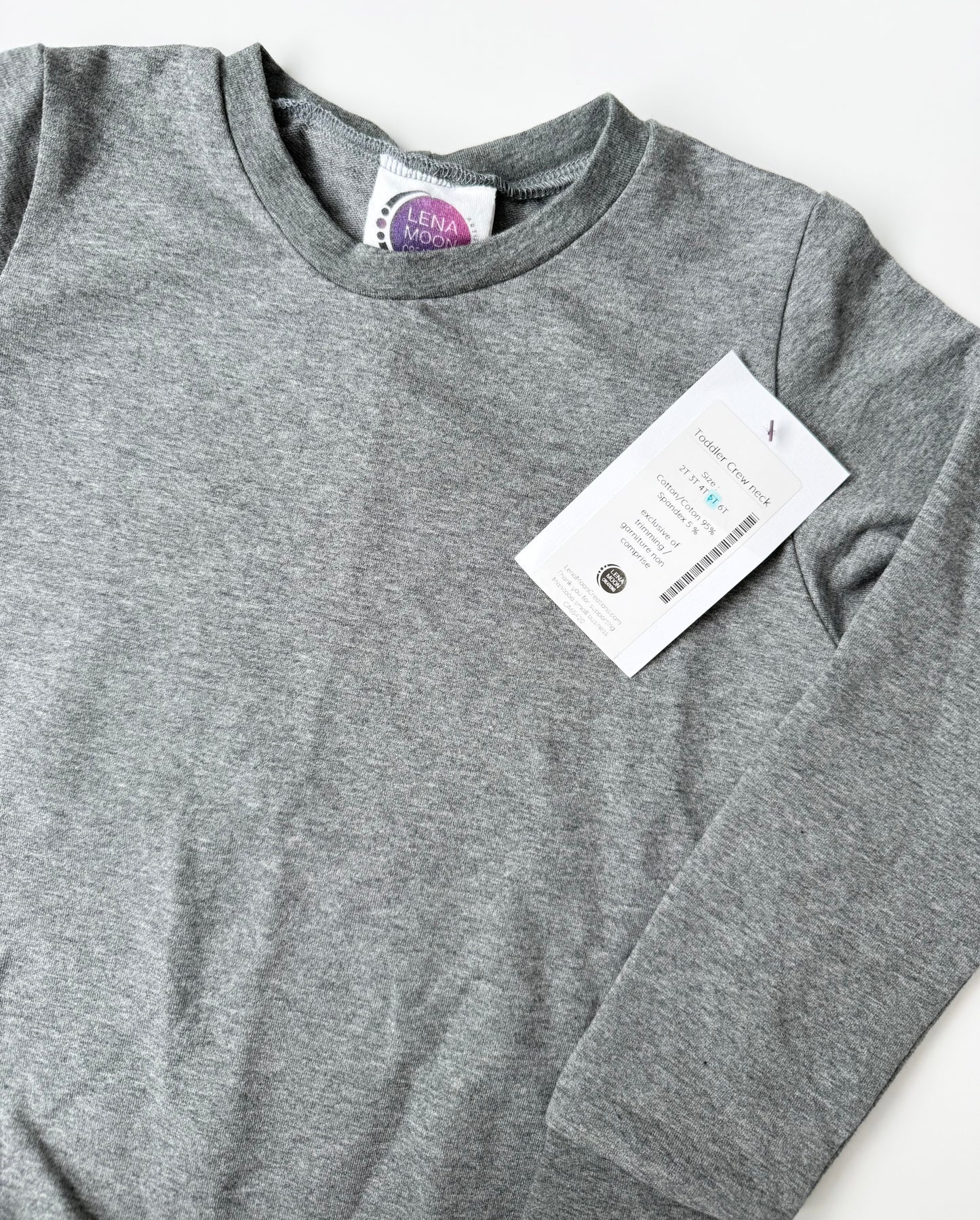 Lena Moon Creations Grey Pullover Sweater - New (5T)