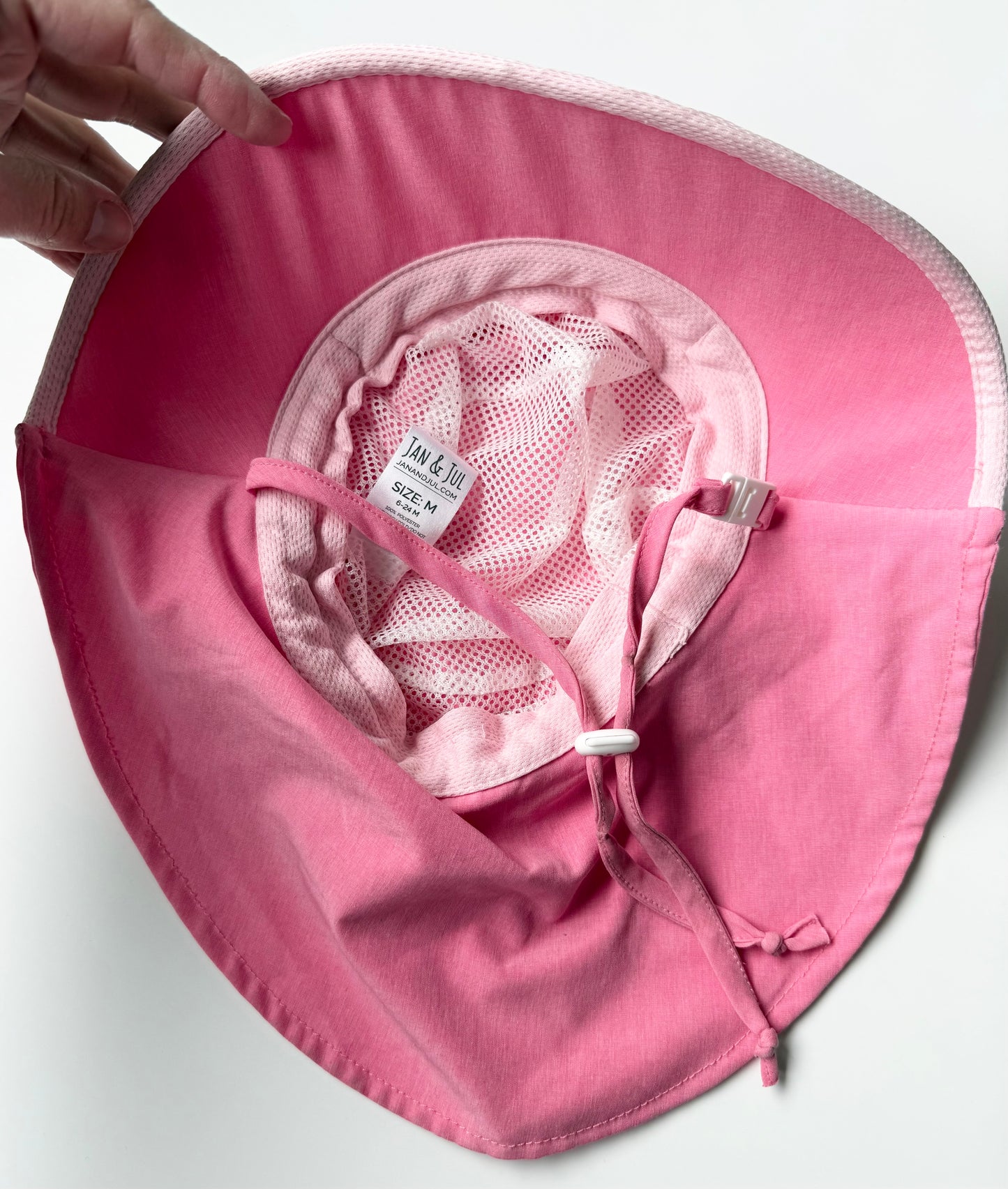 Jan & Jul Pink Sun Hat (6-24 Months)