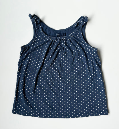 Baby Gap Blue & White Polkadot Tank Top (6-7 Years)