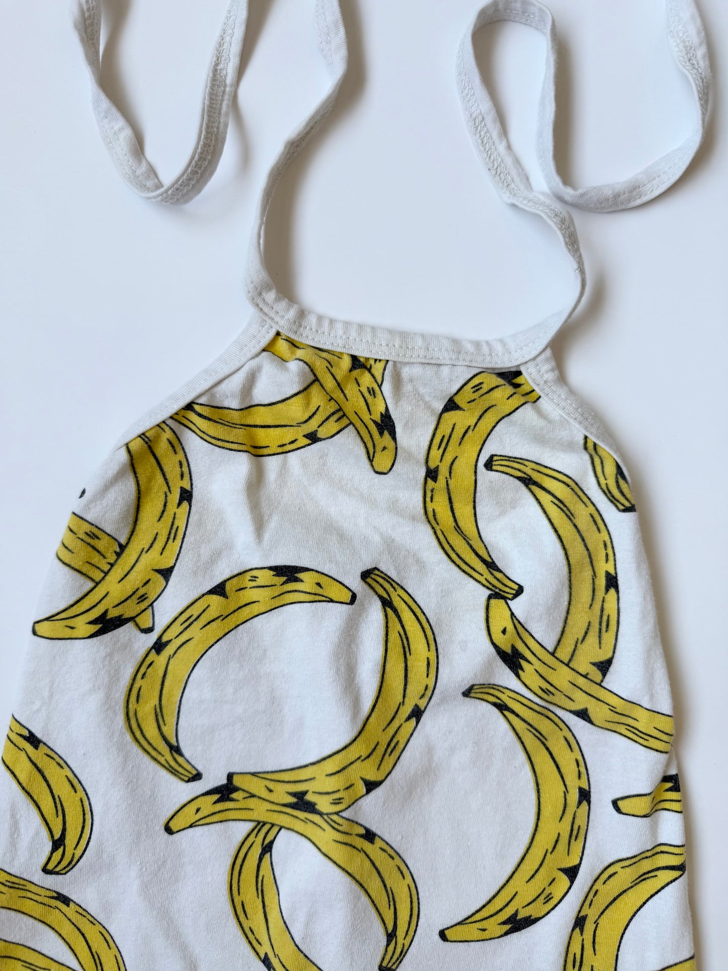 PatPat Bananas Halter Romper (6-12 Months)