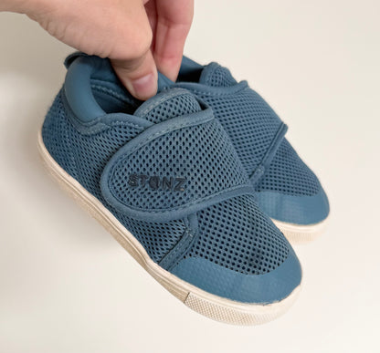 Stonz Blue Cruiser Velcro Sneakers - Toddler (8)