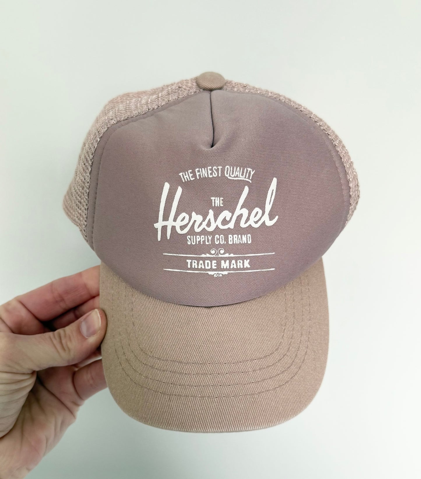 Herschel Whaler Mesh Dusty Pink Ball Cap (6-18 Months)