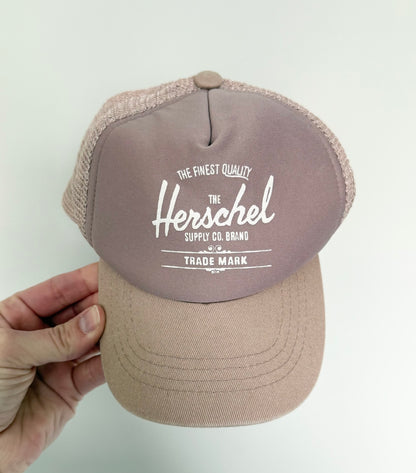 Herschel Whaler Mesh Dusty Pink Ball Cap (6-18 Months)