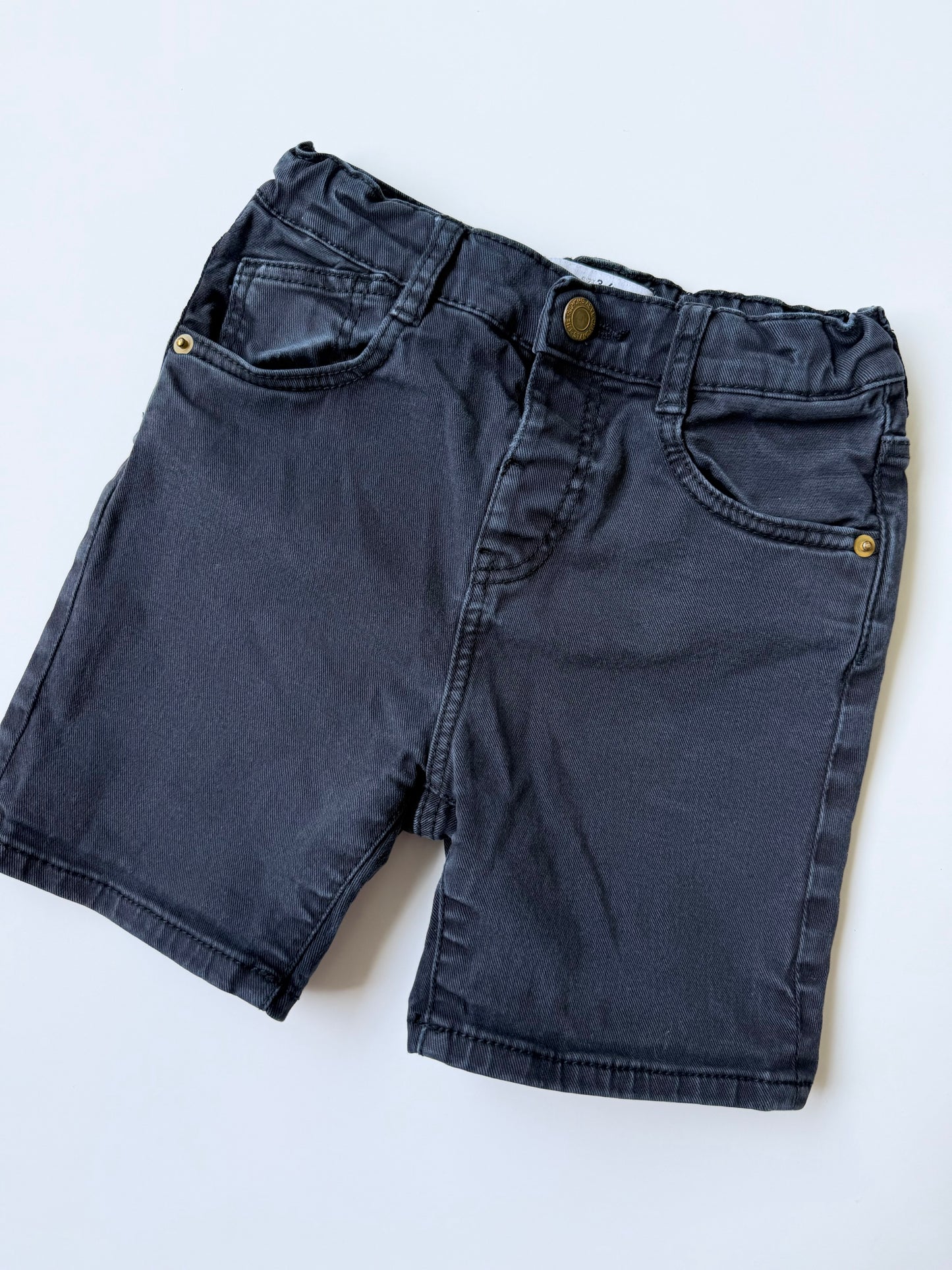 Zara Black Jean Shorts (3-4 Years)