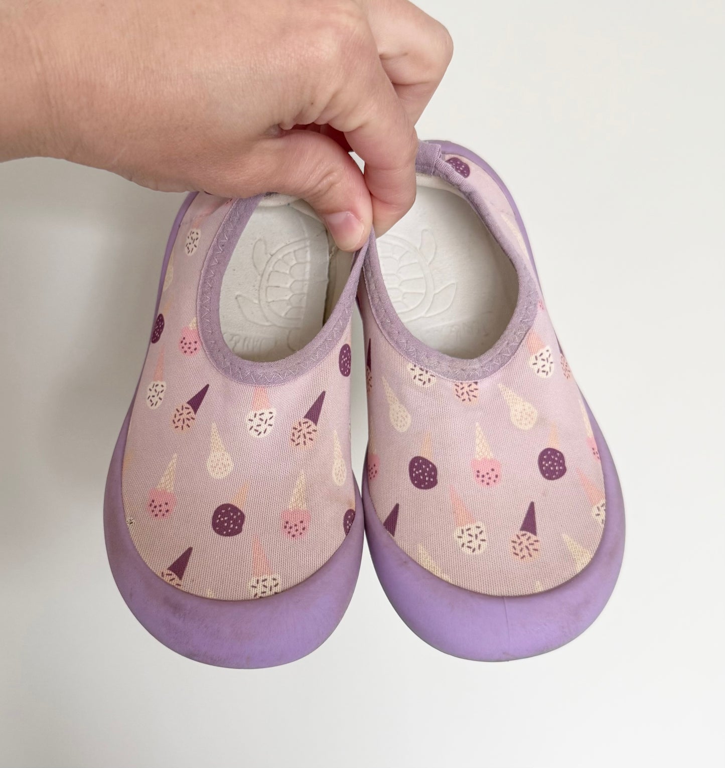 Jan & Jul Purple Ice Cream Water Shoes (10)
