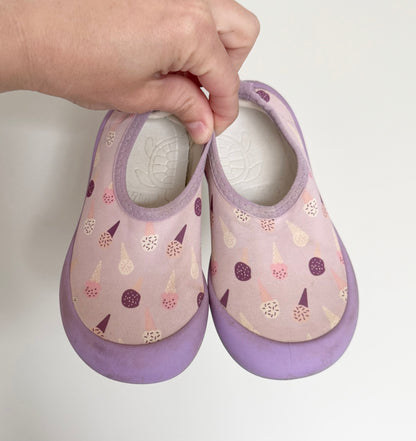 Jan & Jul Purple Ice Cream Water Shoes (10)