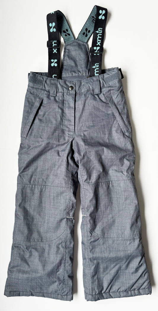 XMTN Heathered Grey & Light Blue Snow Pants (6 Years)