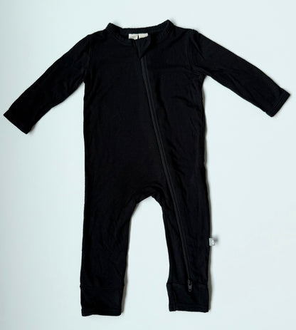 Kyte Midnight Zipper Romper (0-3 Months)