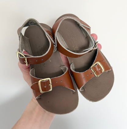 Salt Water Surfer Sandals - Tan (8)