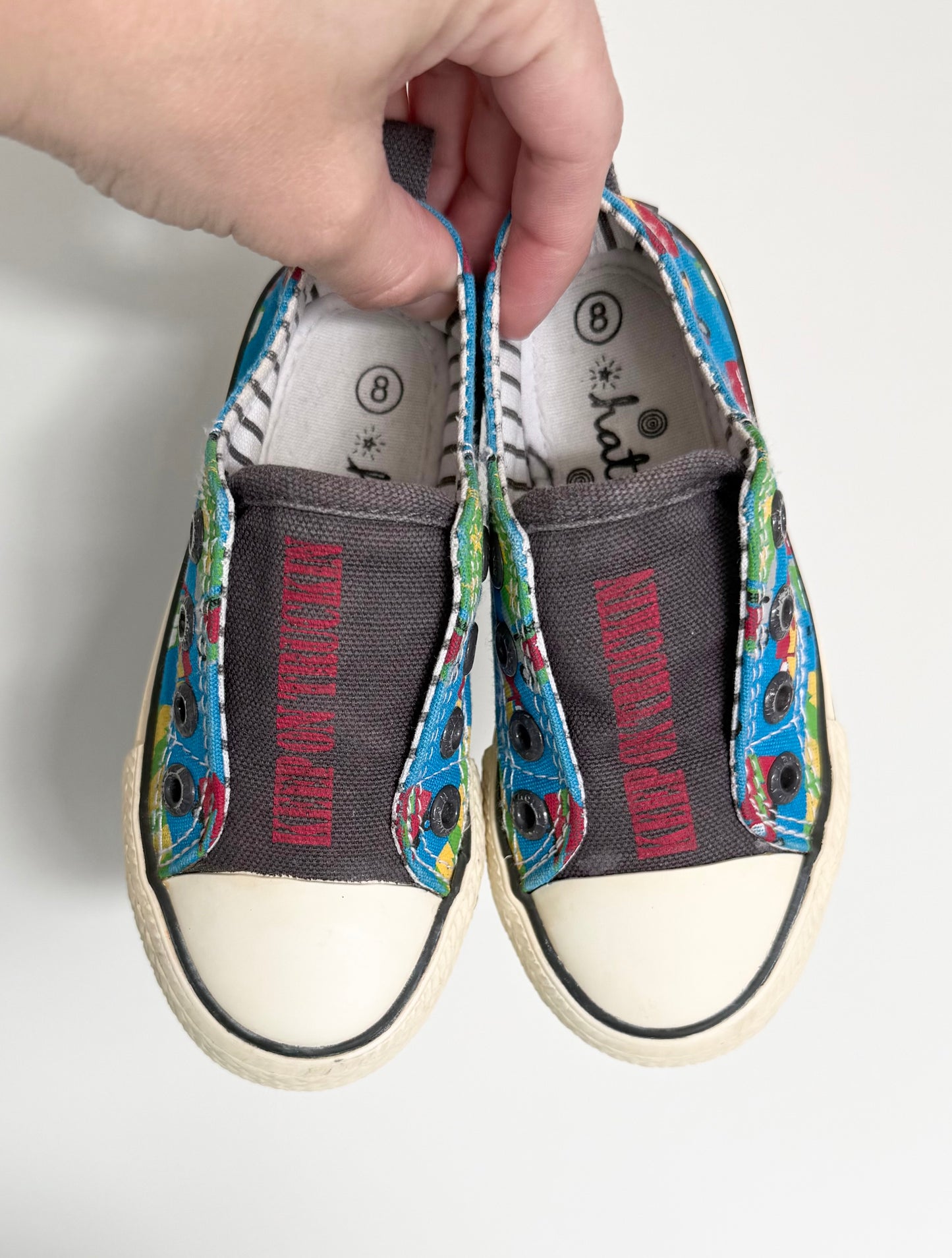 Hatley Construction Truck Stretch Tongue Sneakers (8)