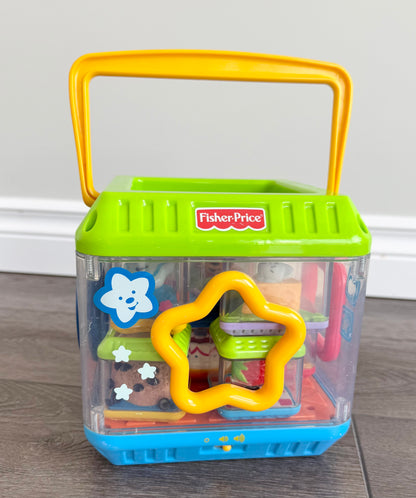 Fisher-Price Peek-A-Blocks Shape Sorter Activity Cube