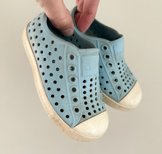 Native Light Blue Jefferson Slip Ons (C6)