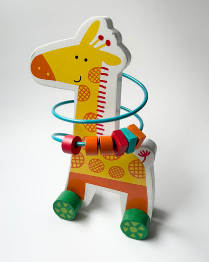 Rolling Giraffe Bead Maze