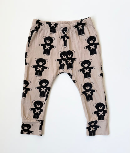 Huxbaby Tan Teddy Bear Pants (3T)