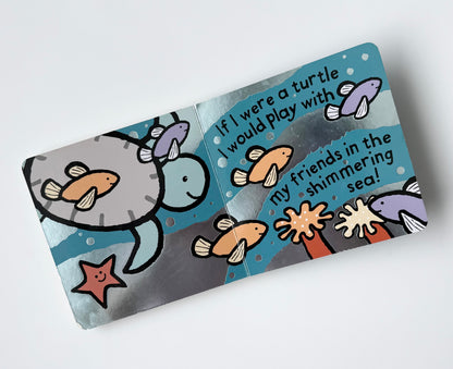 JellyCat If I Were A Turtle Board Book