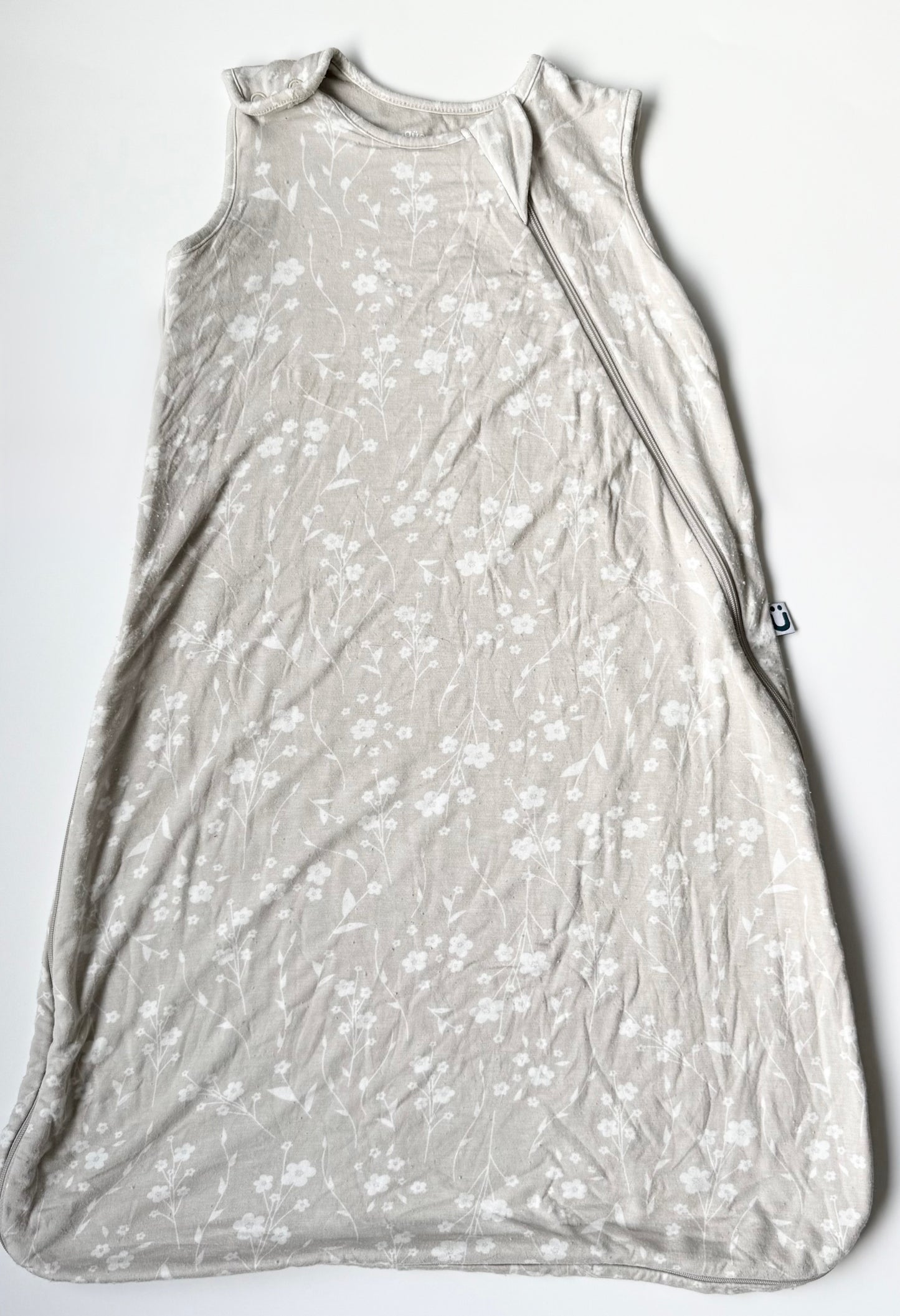 Gunamuna Beige Floral Sleep Sack (3-9 Months)