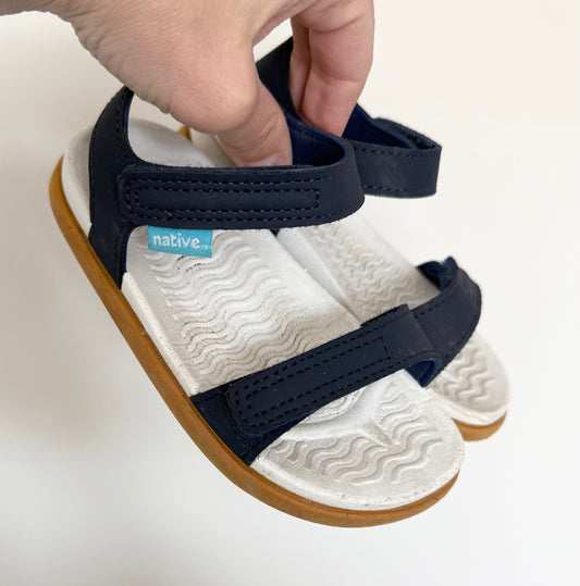 Native Blue Charley Sandals (8/9)