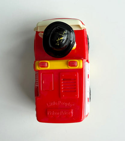 Fisher-Price Little People x McDonalds Fire Truck