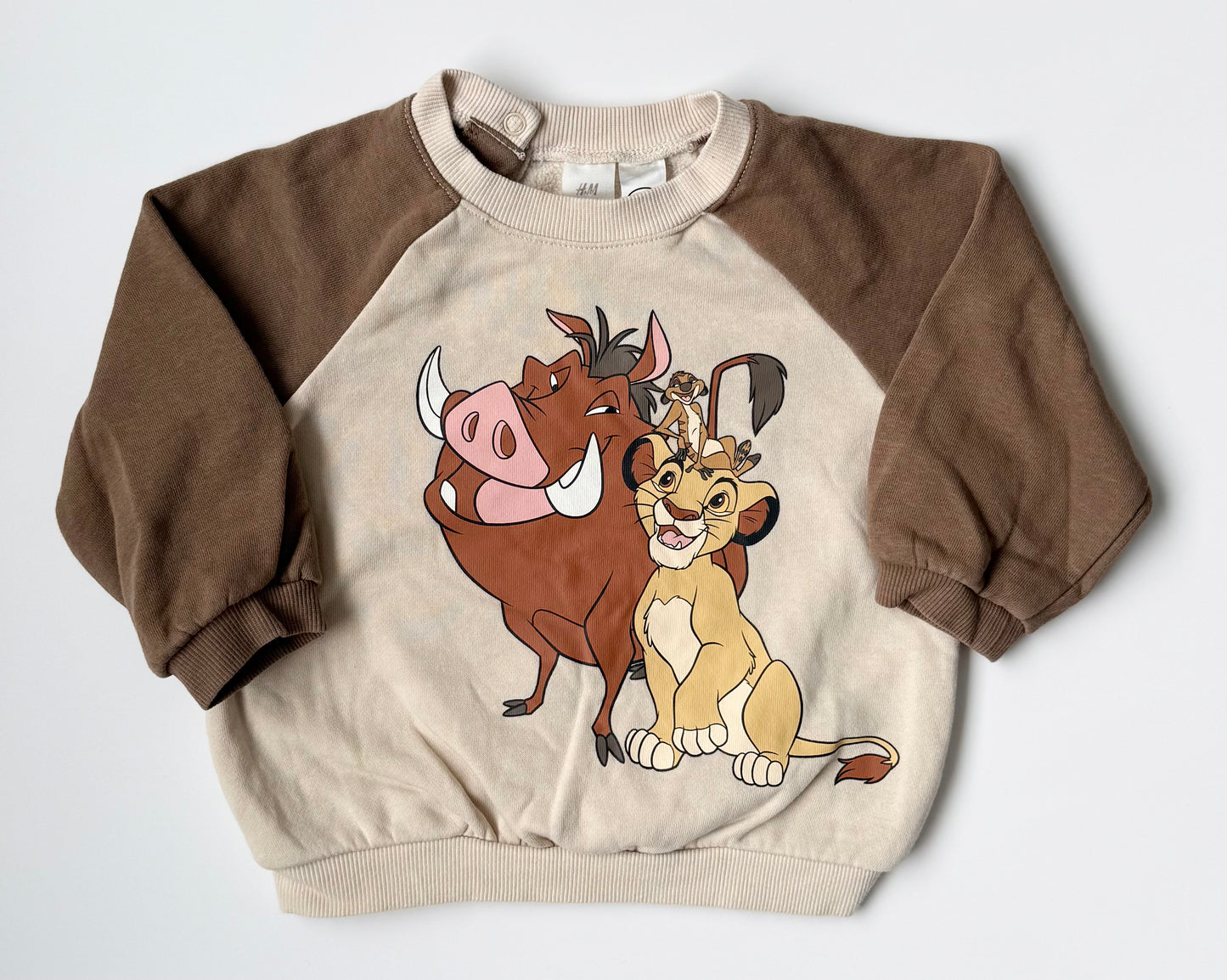 H&M x Disney The Lion King Brown Simba & Crew Sweater & Pants Set (9-12 Months)
