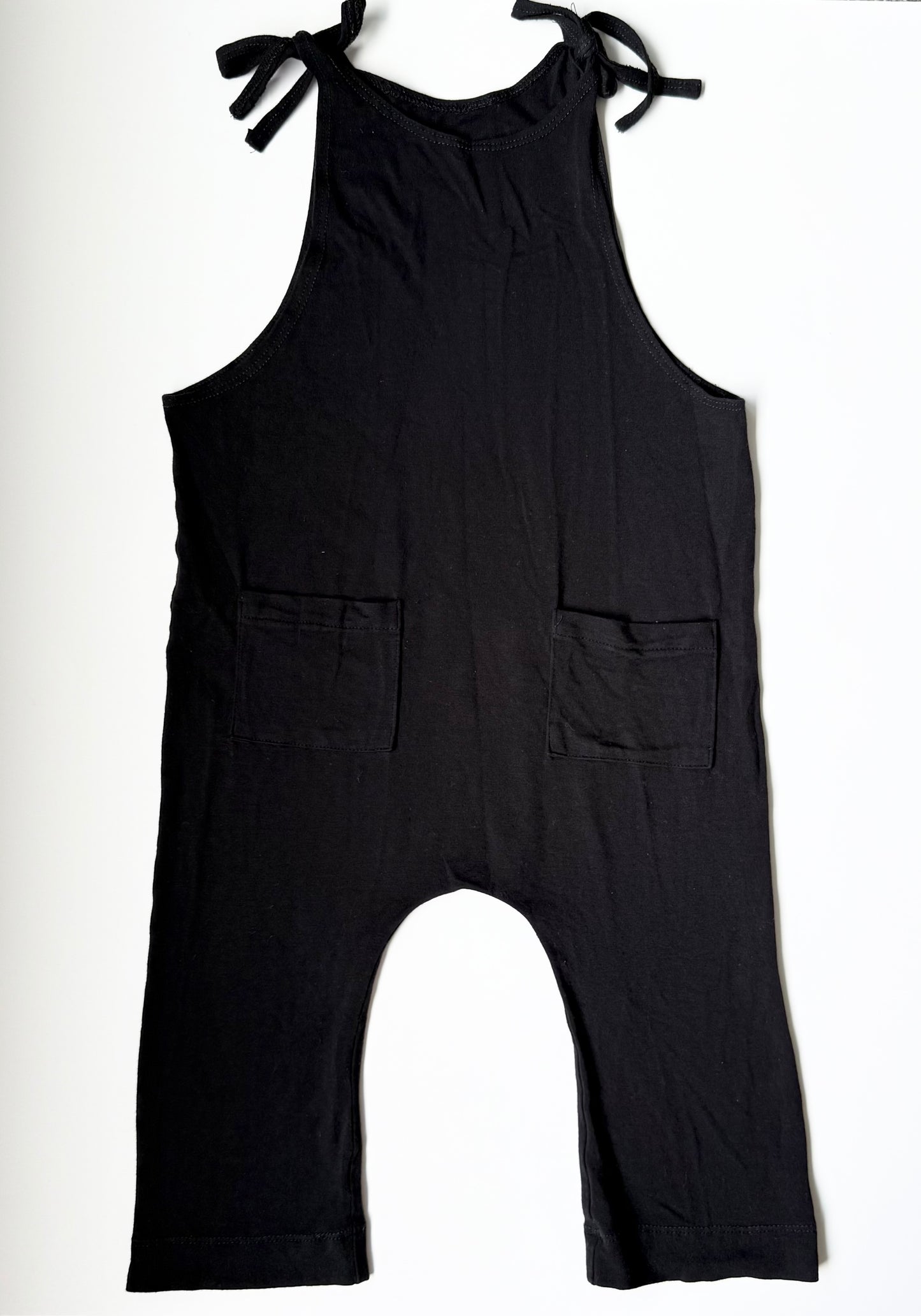 Rose + Doll Black Tank Jumpsuit (1/2T)