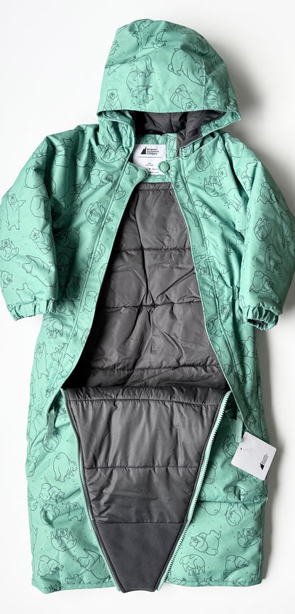 MEC Mountain Sage Bears Necess Toaster Suit - New (24 Months)