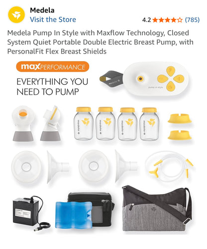 Medela Pump In Style Double Electric Breast Pump