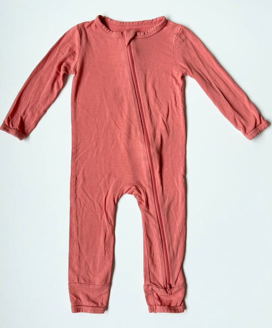 Kyte Melon Zipper Romper (12-18 Months)