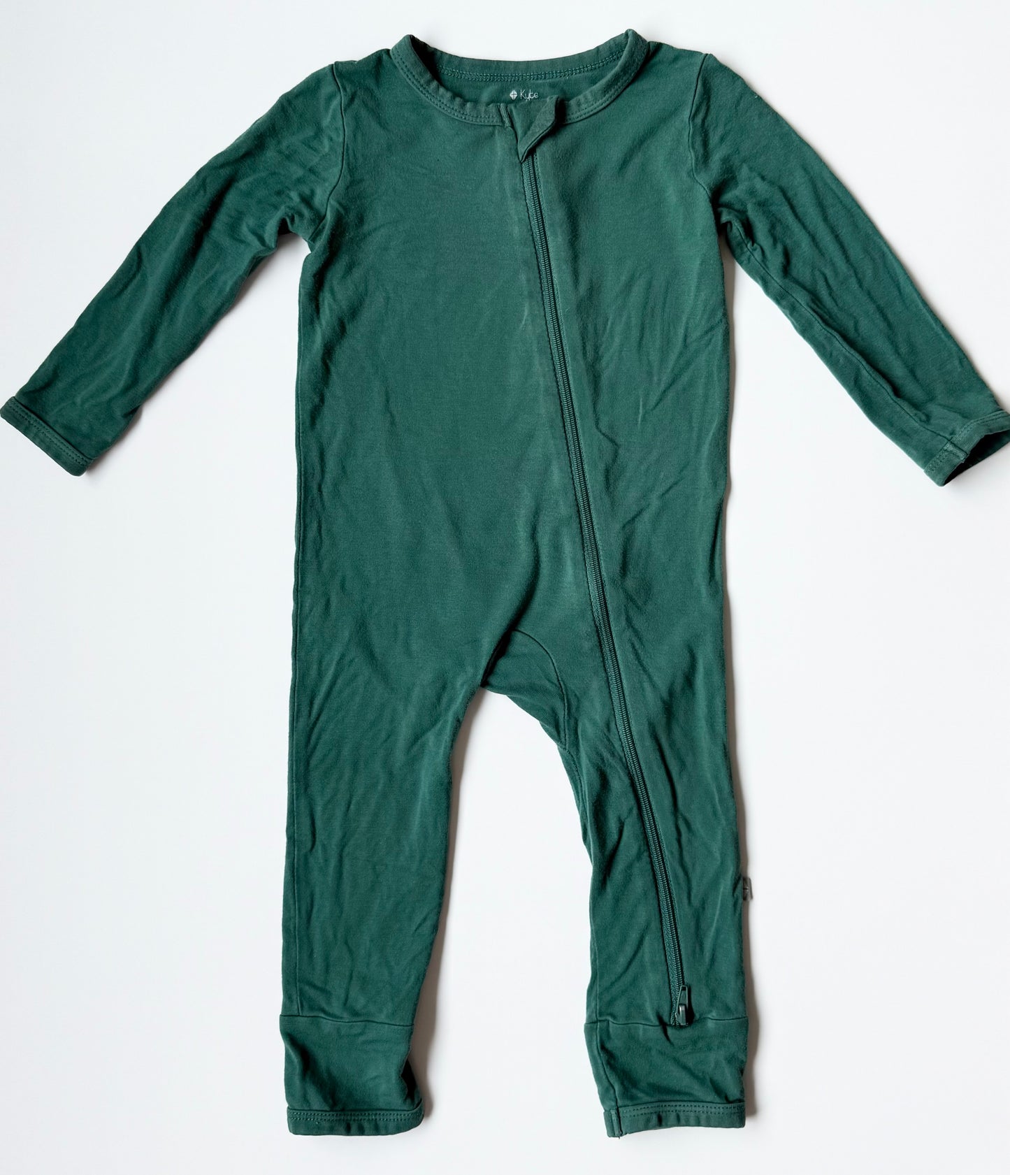 Kyte Emerald Zipper Romper (12-18 Months)
