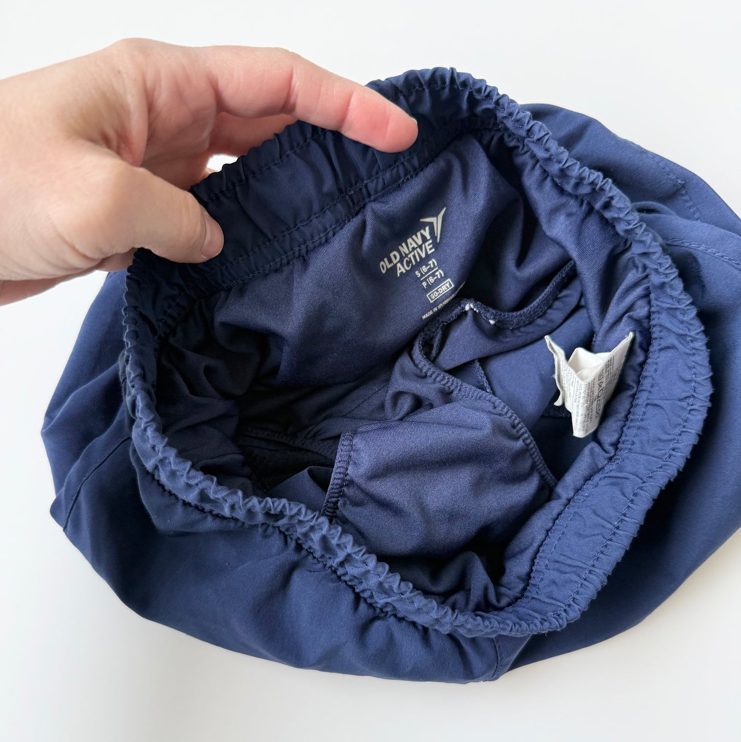 Old Navy Active Dark Blue Shorts (6-7 Years)