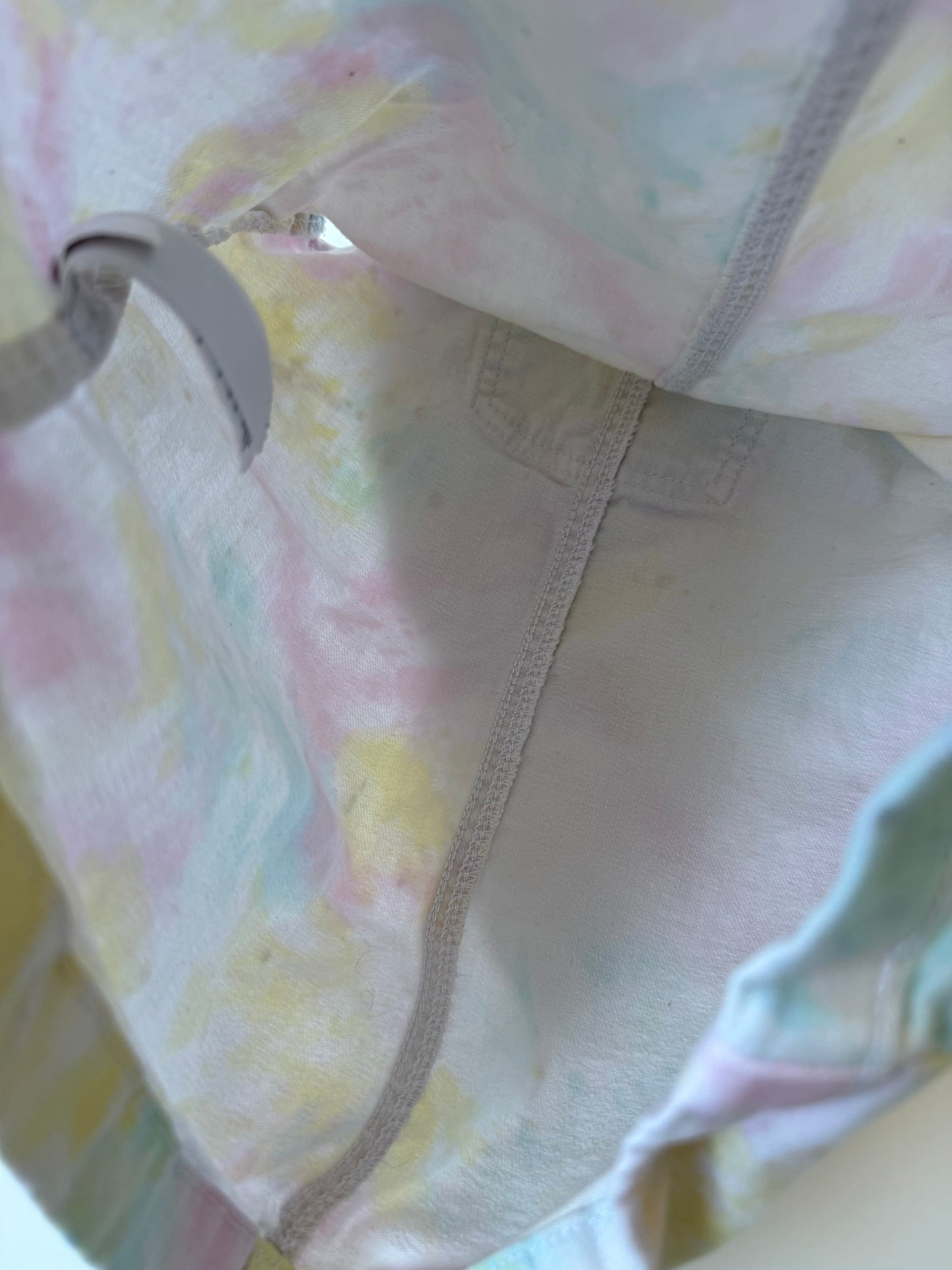 Old Navy Light Pastel Tie Dye Jean Skirtall (3T)