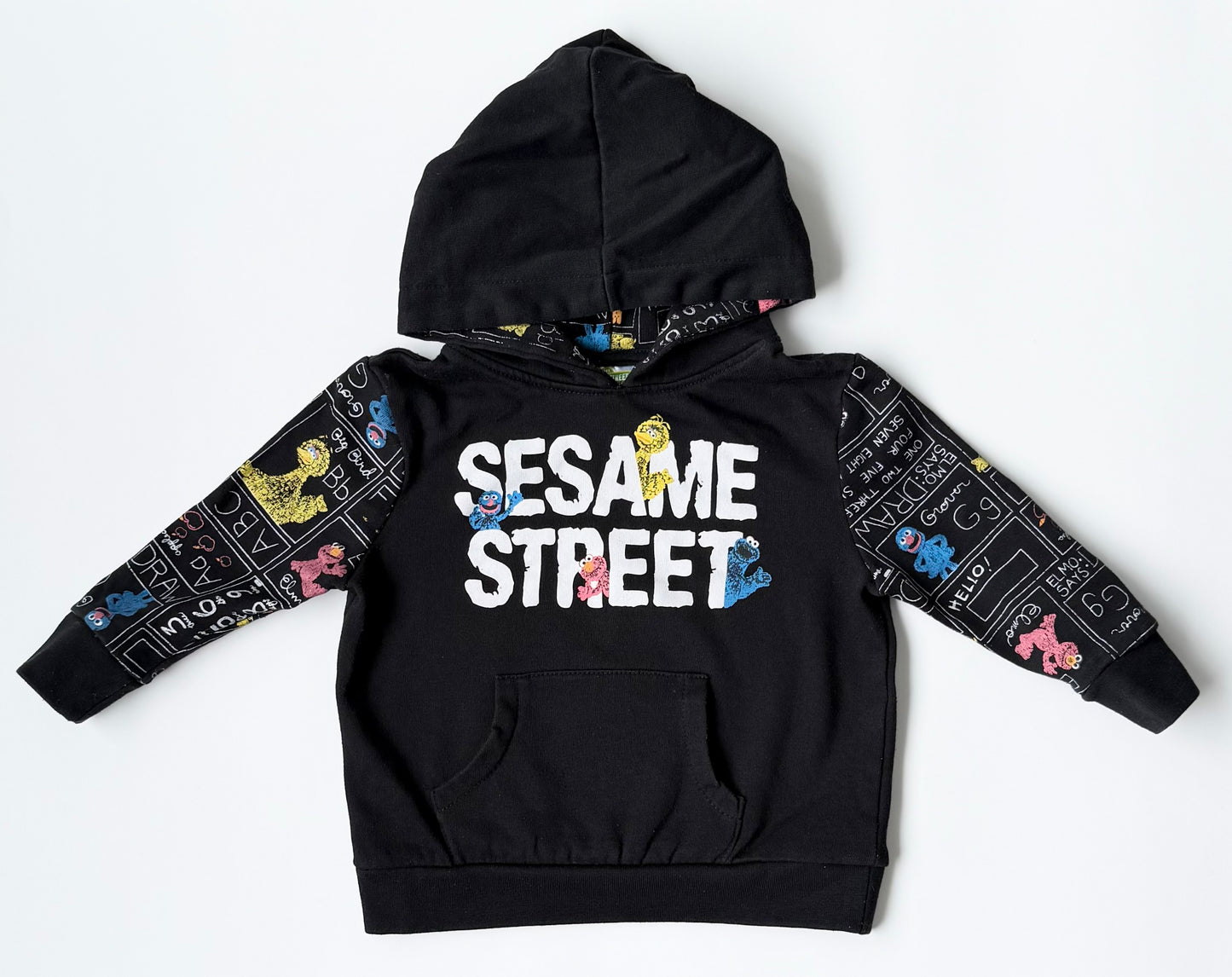 Sesame Street Black Characters Hoodie (2T)