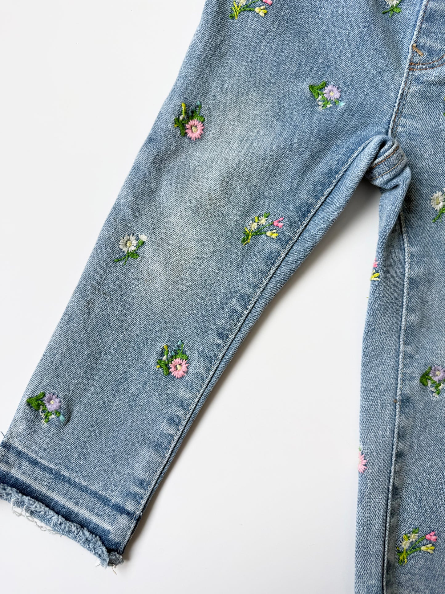 Baby Gap Spring Floral Jeans (2T)