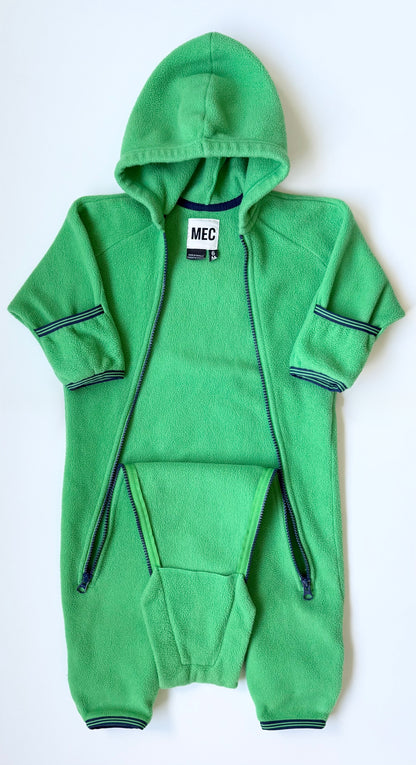 MEC Green Fleece Bunting Suit (6 Months)