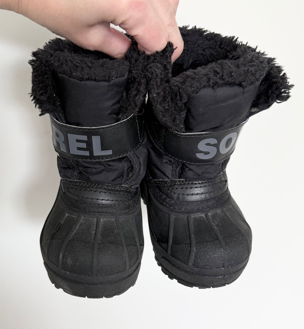Sorel Black Snow Commander Winter Boots (6)