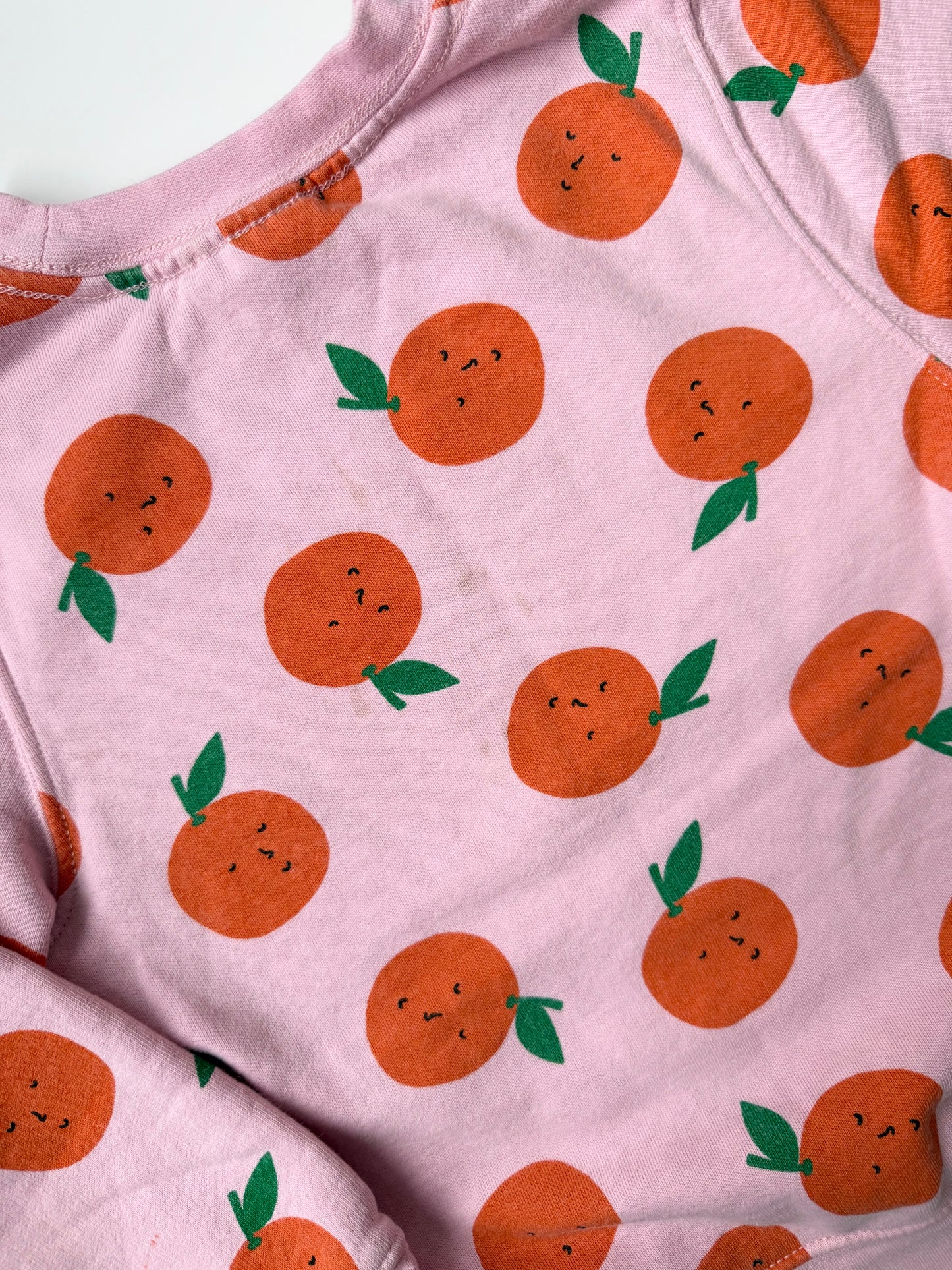 Hanna Andersson Pink Oranges Sweater (5 Years)