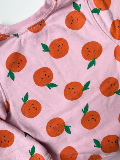 Hanna Andersson Pink Oranges Sweater (5 Years)