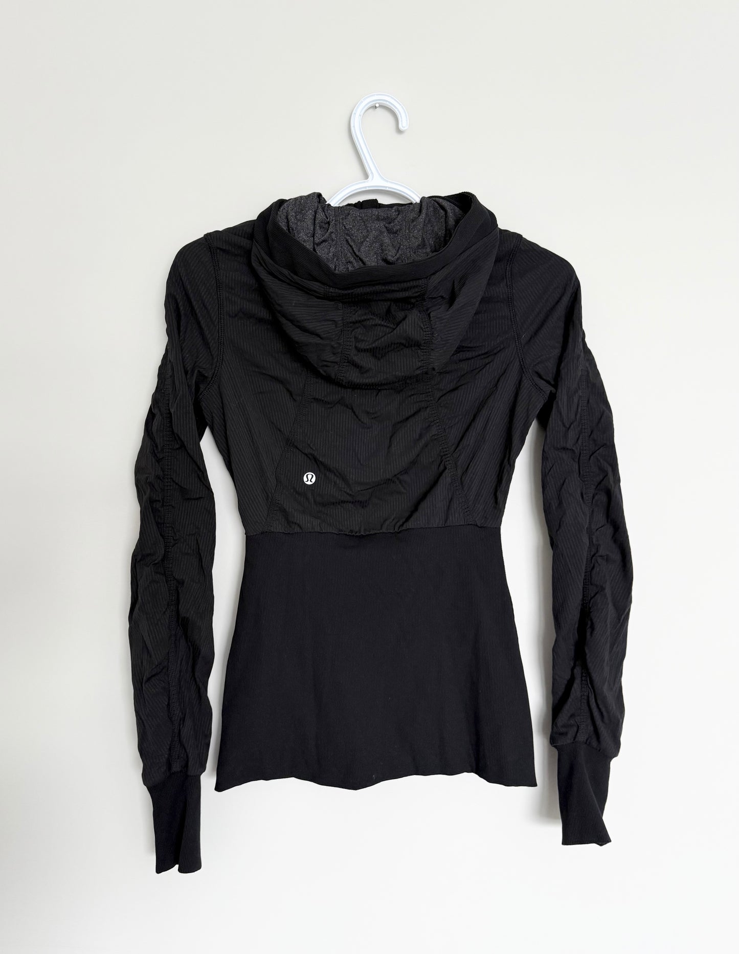 Women’s Lululemon Dance Studio Reversible Jacket - Black & Grey (4)