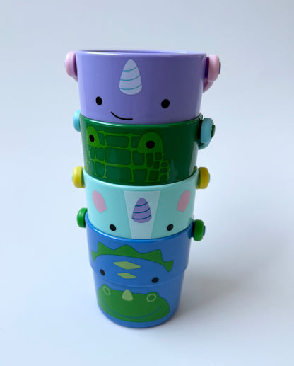Skip Hop Zoo Stack & Pour Bath Cups