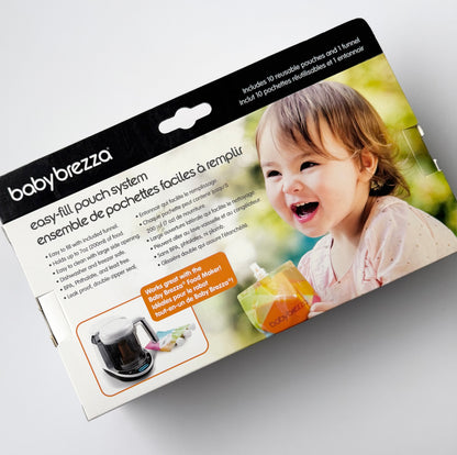 Baby Brezza Easy-Fill Pouch System - New