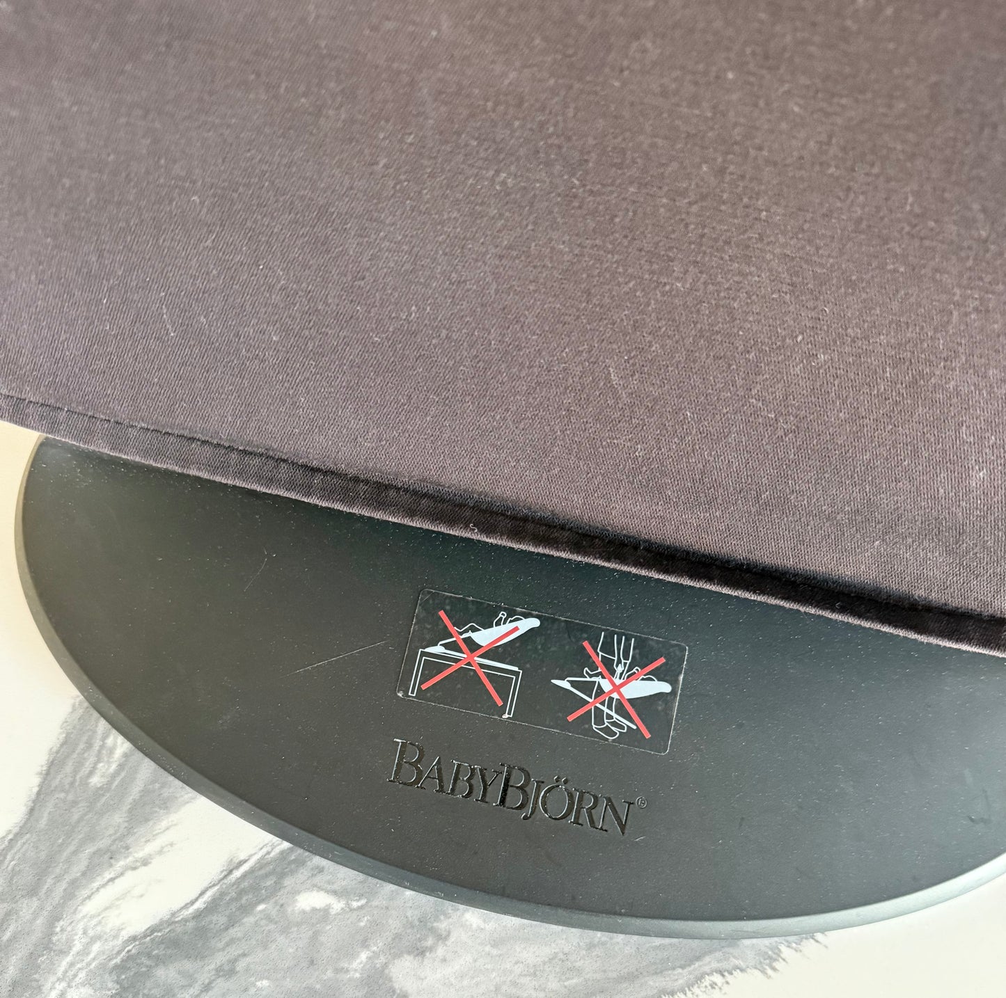 Baby Bjorn Bouncer Bliss Woven Black/Grey