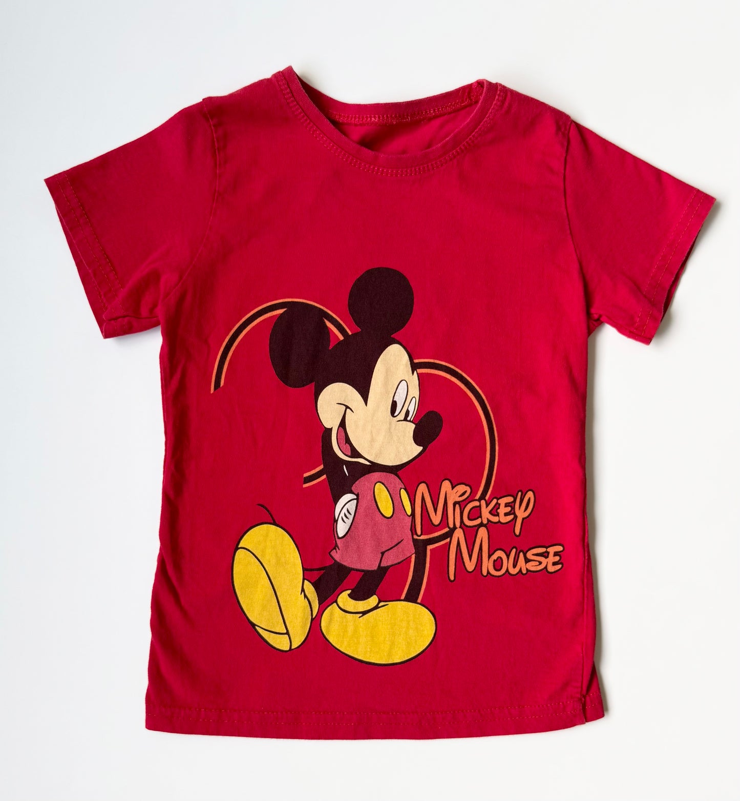 Disney Red Mickey Mouse T-Shirt (5-6 Years)